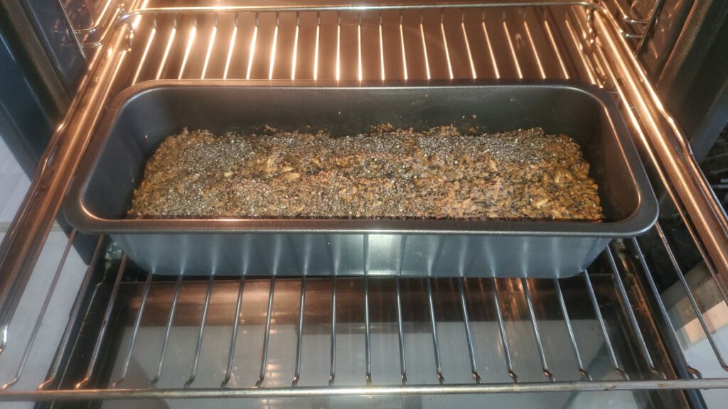 Eiweissbrot gebacken
