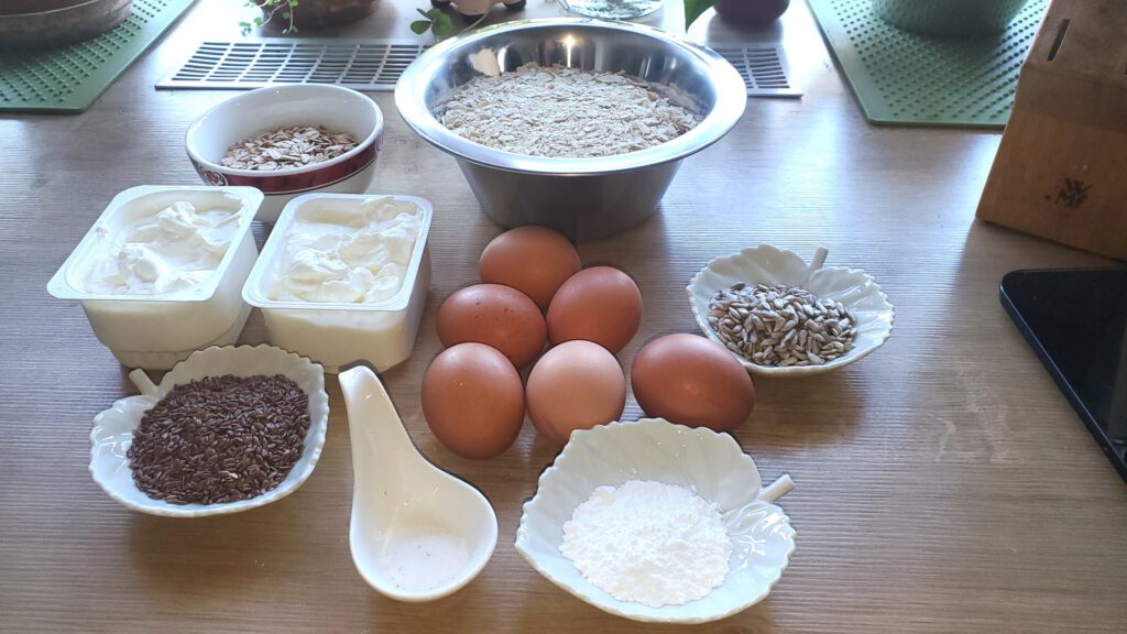 Eiweissbrot Hell - Zutaten