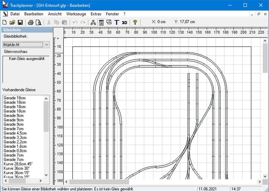 Trackplanner