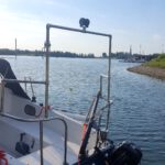 Mastauflage-Segelboot